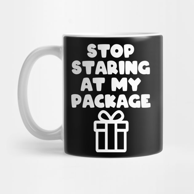 Stop staring at my package by PaletteDesigns